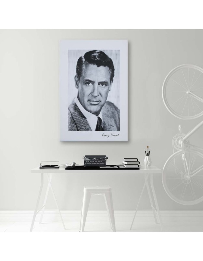 Cary Grant portret - Obrazy aktorzy i aktorki | FEEBY