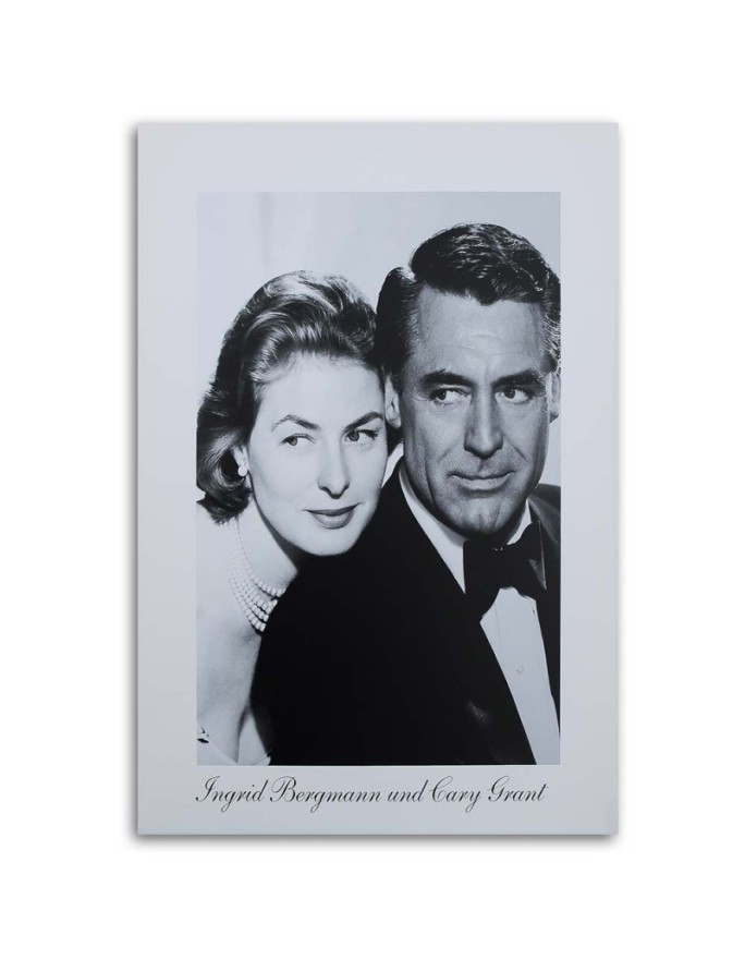 Ingrid Bergmann i Cary Grant - Czarno białe obrazy | FEEBY
