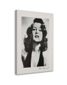 Rita Hayworth czarno biały portret - Czarno białe obrazy | FEEBY