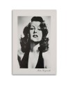 Rita Hayworth czarno biały portret - Czarno białe obrazy | FEEBY