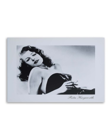 Wandbild für Wohnzimmer - Rita Hayworth - Porträt der Diva | Feeby