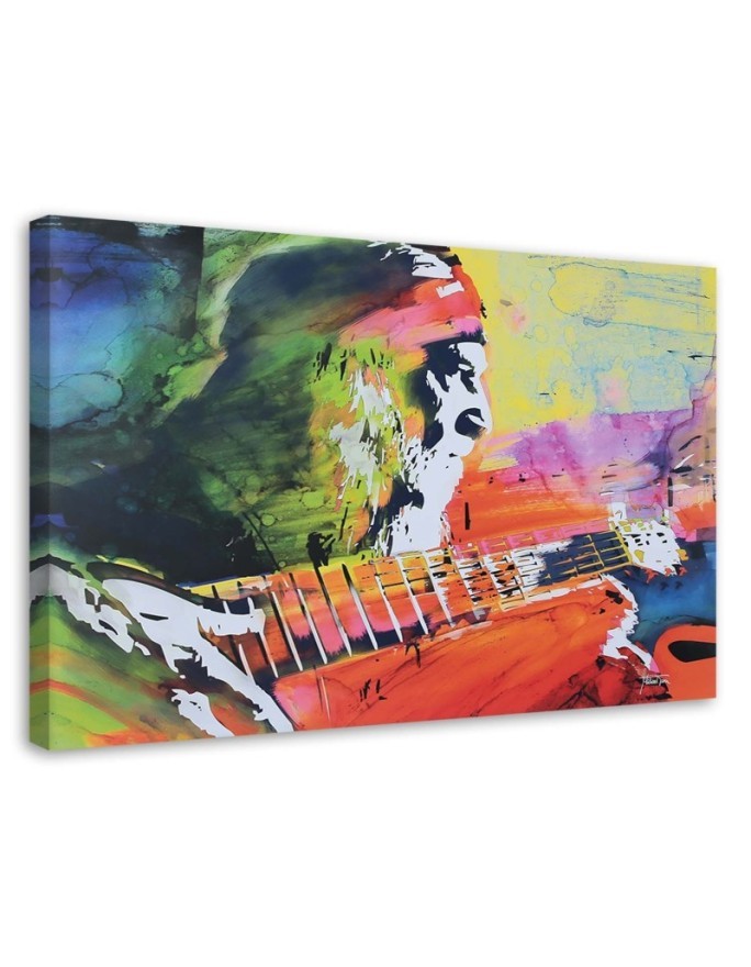 Bild auf Leinwand - Kurt Cobain - Zusammenfassung | Feeby