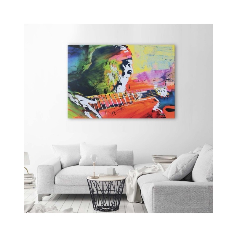 Bild auf Leinwand - Kurt Cobain - Zusammenfassung | Feeby