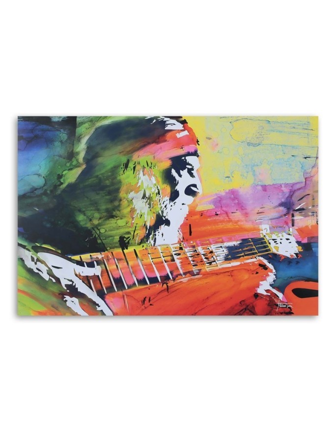 Obrazy do pokoju drukowane na płótnie - Kurt Cobain abstrakcja