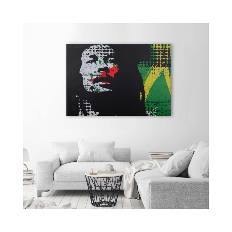 Modernes Wandbild - Bob Marley - Porträt | Feeby