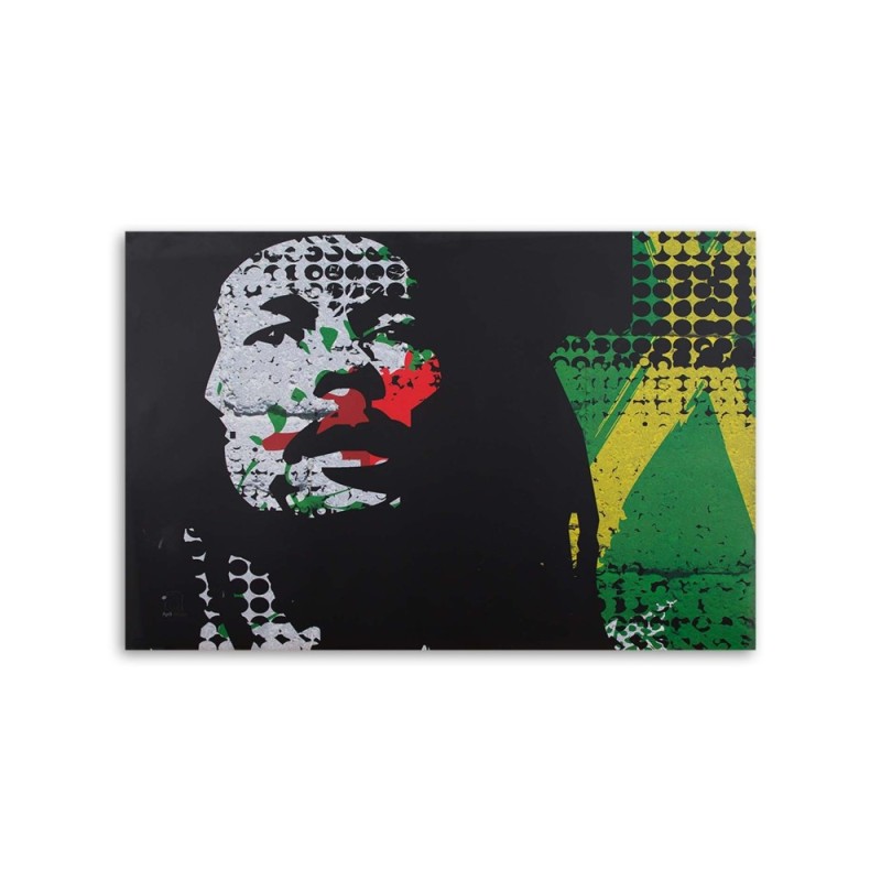 Modernes Wandbild - Bob Marley - Porträt | Feeby