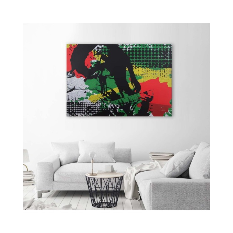 Bild auf Leinwand - Bob Marley - Reggae-Legende | Feeby