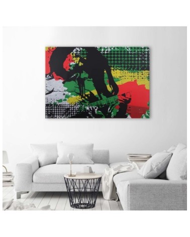 Bild auf Leinwand - Bob Marley - Reggae-Legende | Feeby