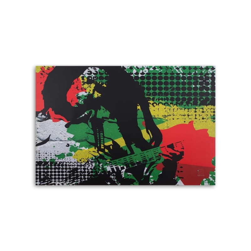Bild auf Leinwand - Bob Marley - Reggae-Legende | Feeby