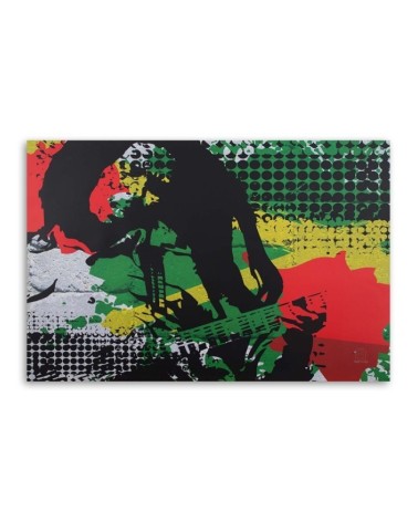 Bild auf Leinwand - Bob Marley - Reggae-Legende | Feeby