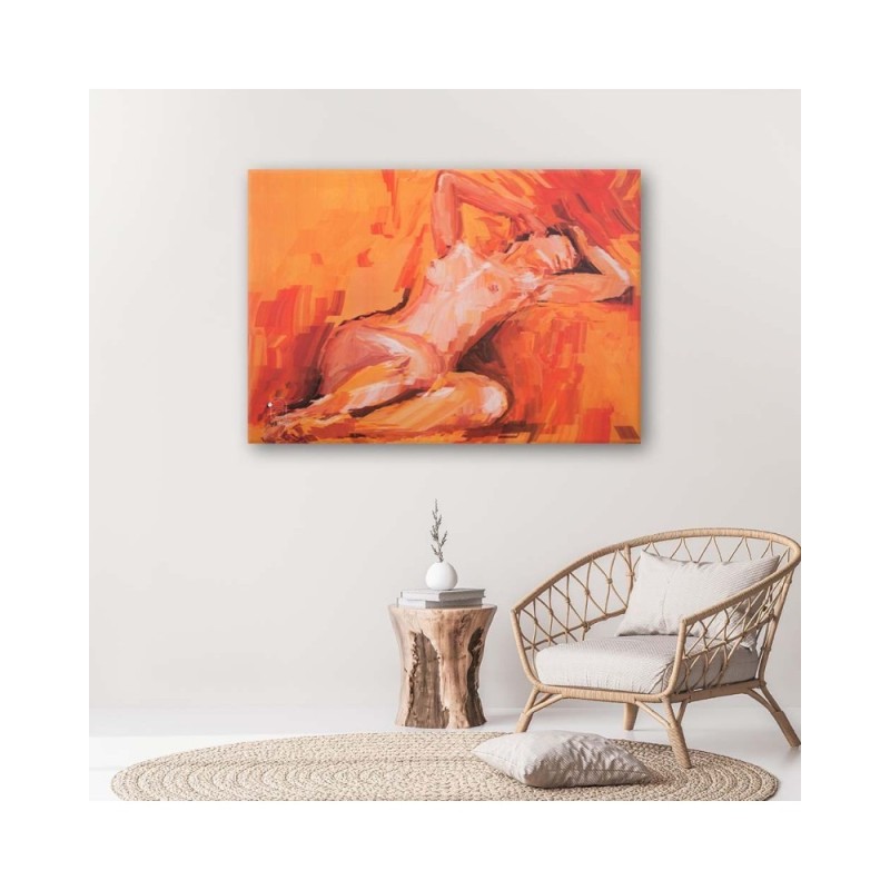 Bild auf Leinwand - Weiblicher Akt - abstrakt | Feeby