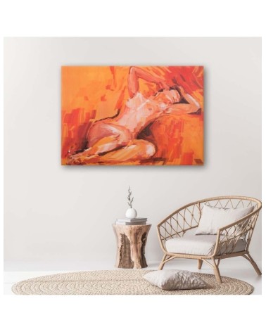 Bild auf Leinwand - Weiblicher Akt - abstrakt | Feeby