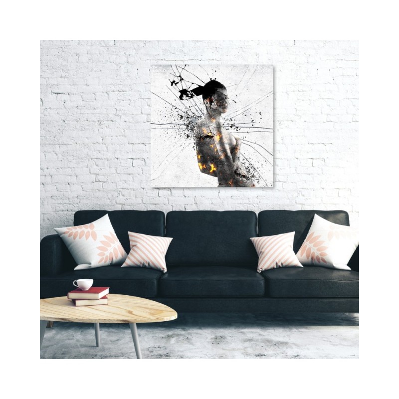 Leinwandbild - Menschen - Weiß | Feeby