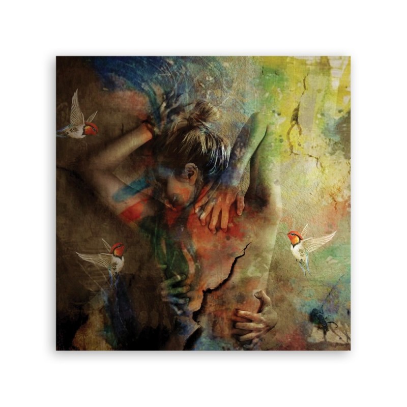 Bild auf Leinwand - Menschen - Farbige | Feeby