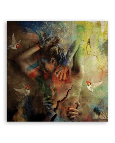 Bild auf Leinwand - Menschen - Farbige | Feeby