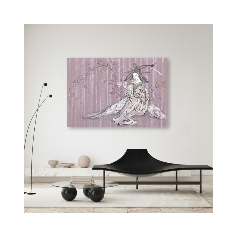 Leinwandbild - Traditioneller japanischer Geisha | Feeby