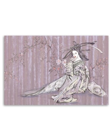 Leinwandbild - Traditioneller japanischer Geisha | Feeby