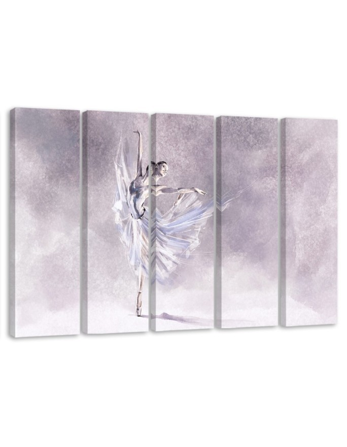 Modernes Wandbild - Ballerina Pirouet | Feeby