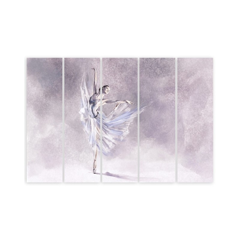 Modernes Wandbild - Ballerina Pirouet | Feeby