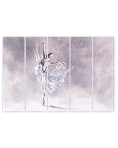 Modernes Wandbild - Ballerina Pirouet | Feeby