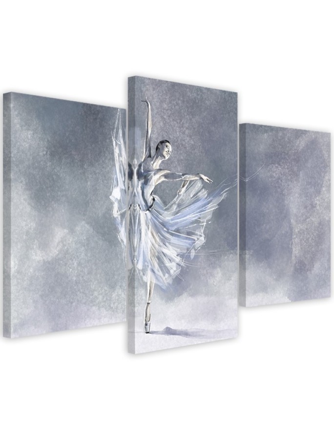 Leinwandbild - Ballerina Pirouet | Feeby