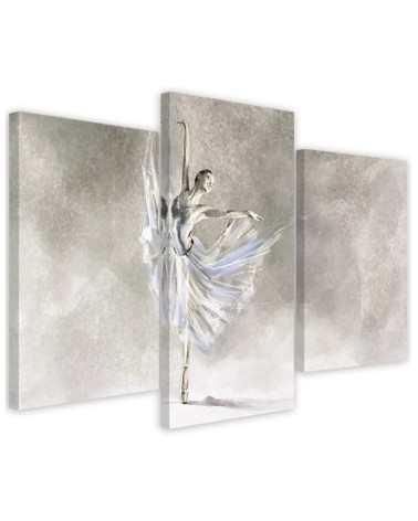 Pictures for the room printed on canvas - Ballerina's pirouette | FEEBY