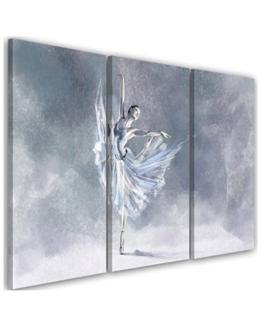 Canvas print for the room printed on canvas - Ballerina pirouette | FEEBY