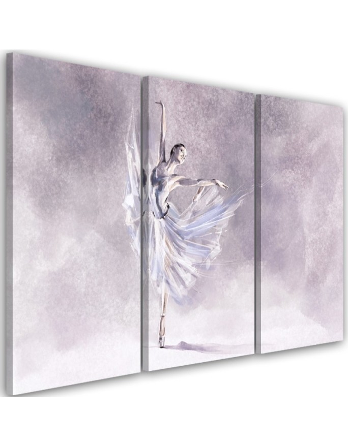Bild auf Leinwand - Ballerina Pirouet | Feeby