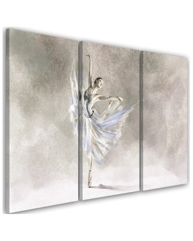 Oriental Canvas print - Piruet of the ballerina | FEEBY