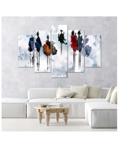 Leinwandbild - Abstrakte Frauen | Feeby