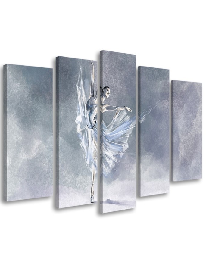 Leinwandbild - Ballerina Pirouet | Feeby