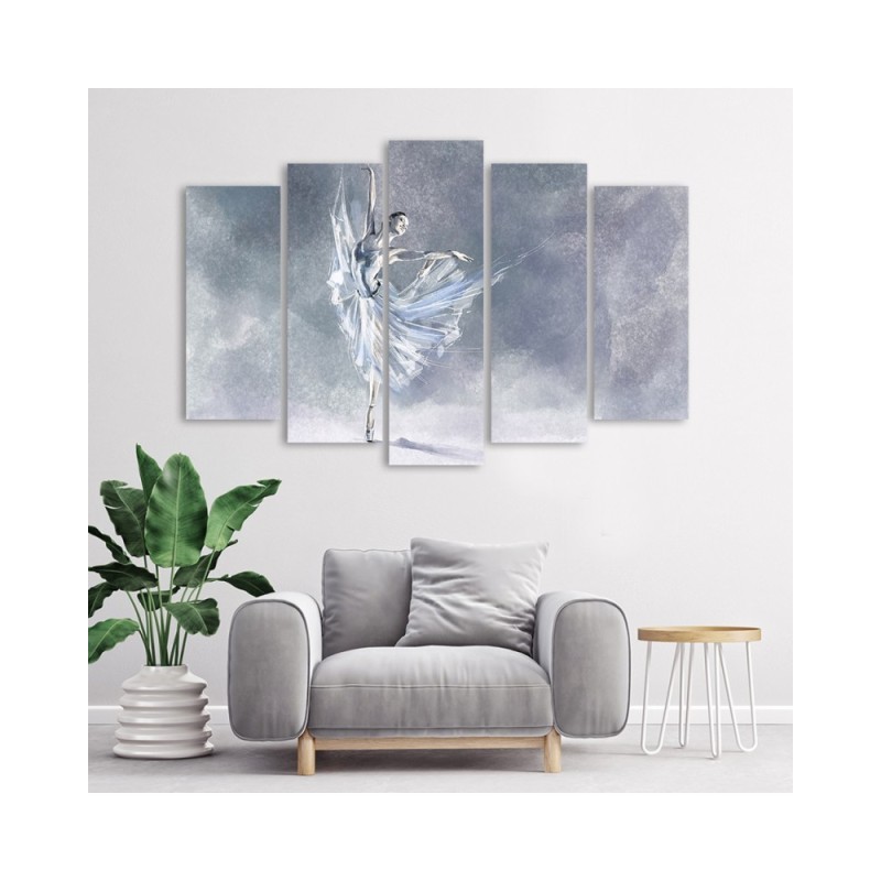 Leinwandbild - Ballerina Pirouet | Feeby