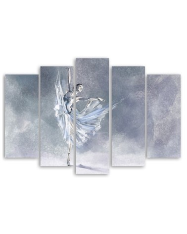 Leinwandbild - Ballerina Pirouet | Feeby