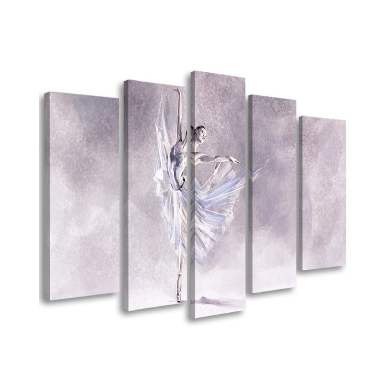 Bild auf Leinwand - Ballerina Pirouet | Feeby