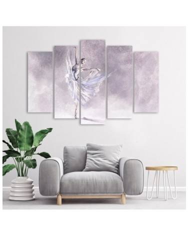 Bild auf Leinwand - Ballerina Pirouet | Feeby