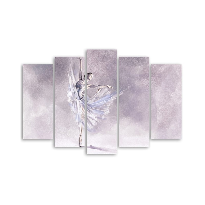 Bild auf Leinwand - Ballerina Pirouet | Feeby