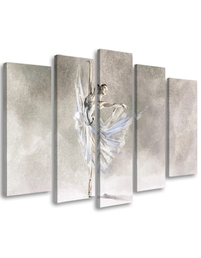 Leinwandbild - Ballerina Pirouet | Feeby