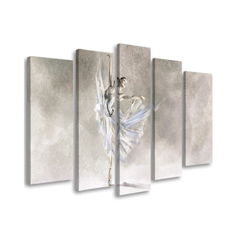 Leinwandbild - Ballerina Pirouet | Feeby