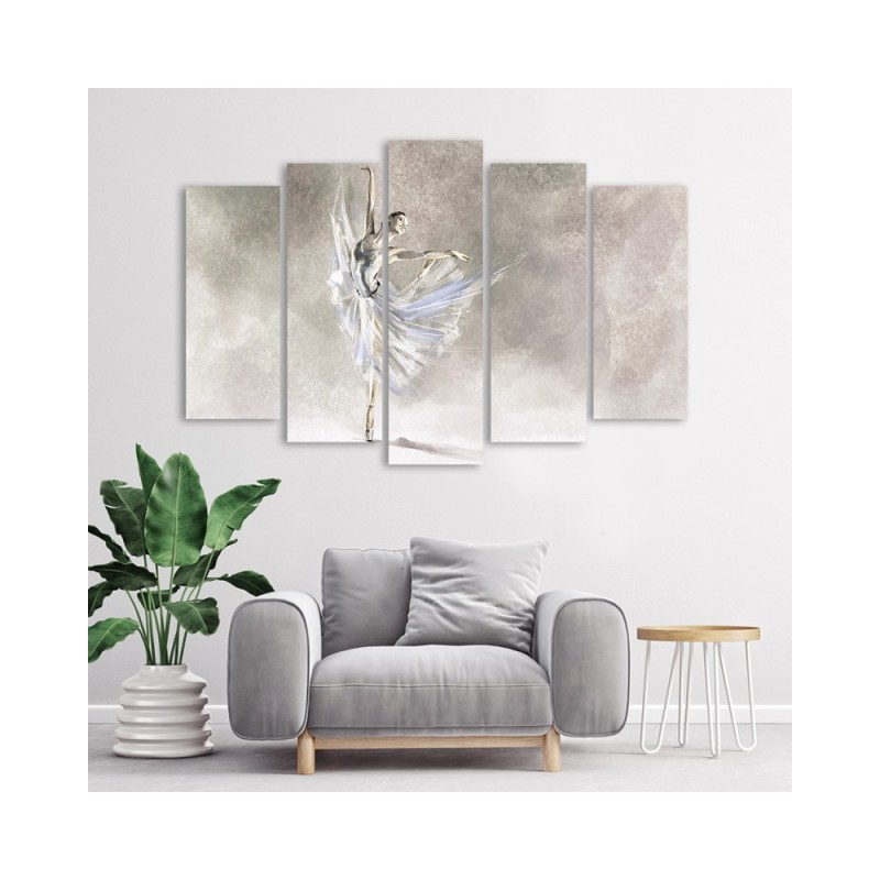 Leinwandbild - Ballerina Pirouet | Feeby