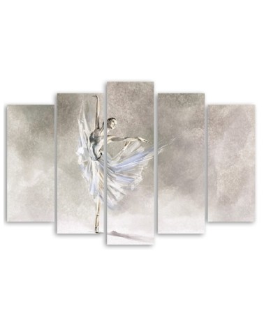 Leinwandbild - Ballerina Pirouet | Feeby