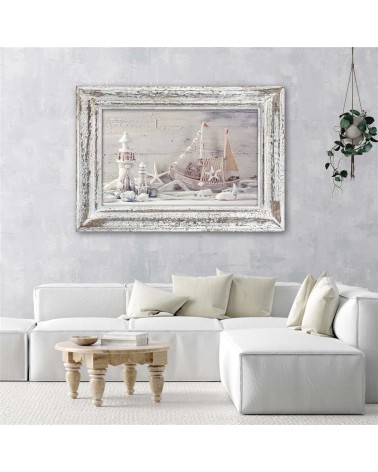 Bild auf Leinwand - Maritimes Shabby Chic | Feeby