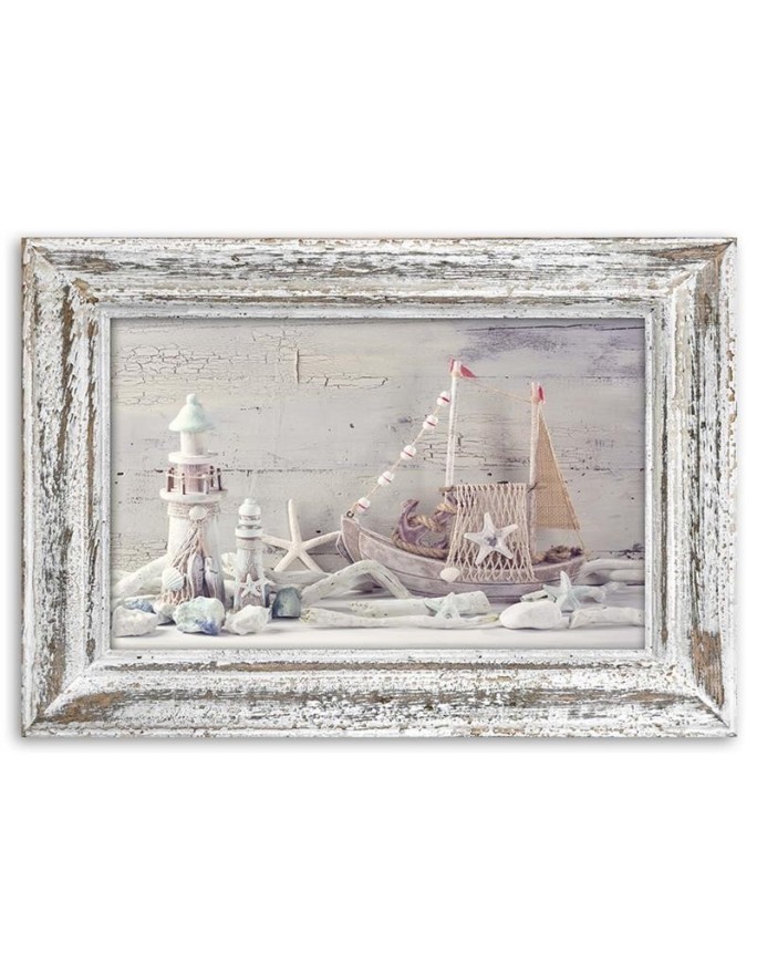 Obrazy do salonu - Martwa natura shabby chic | FEEBY