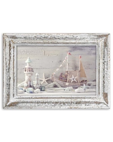 Bild auf Leinwand - Maritimes Shabby Chic | Feeby