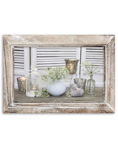 Leinwandbild - Stilleben Shabby Chic | Feeby