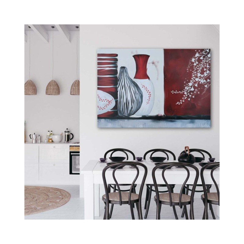 Modernes Wandbild - Stilleben - Vasen | Feeby