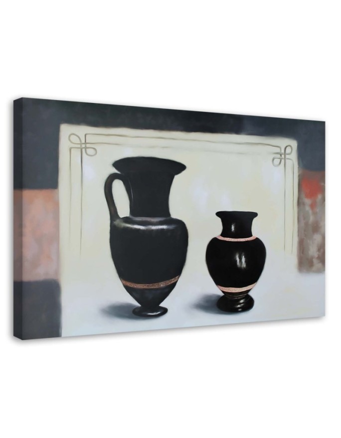 Bild auf Leinwand - Stilleben - zwei Krüge | Feeby