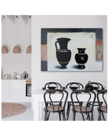 Bild auf Leinwand - Stilleben - zwei Krüge | Feeby