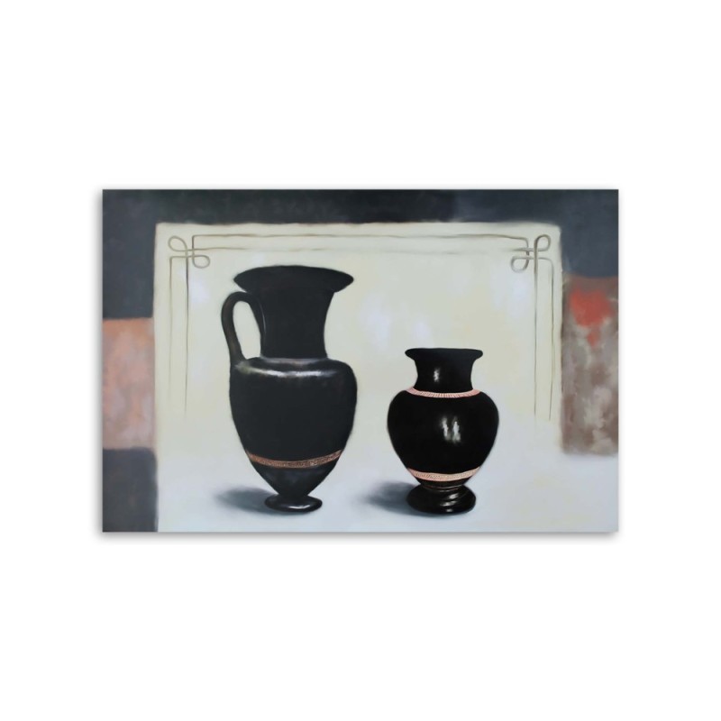 Bild auf Leinwand - Stilleben - zwei Krüge | Feeby