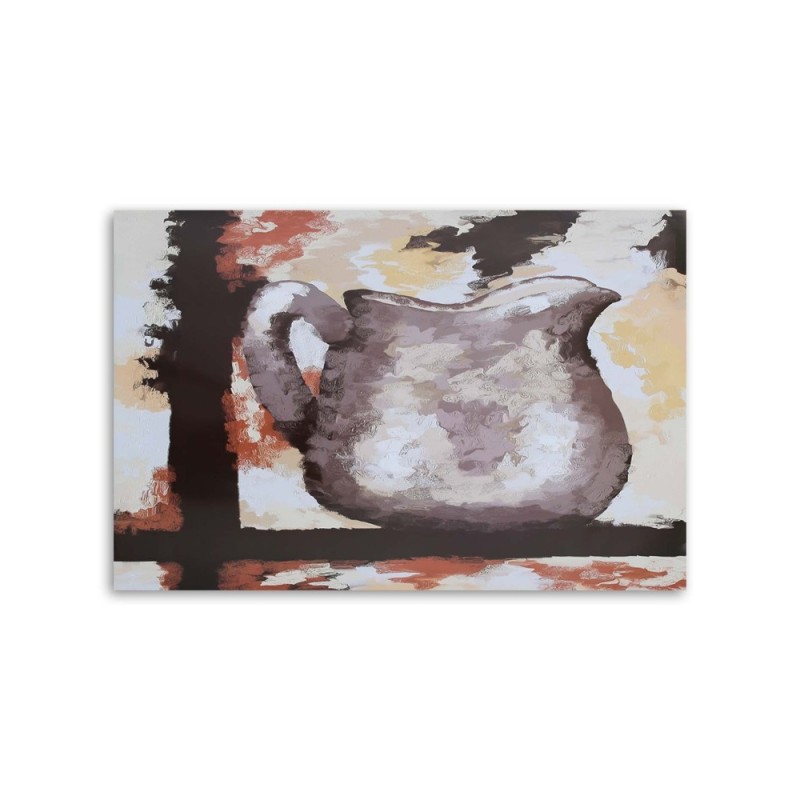 Leinwanddruck - Tonkrug - handbemalt | Feeby