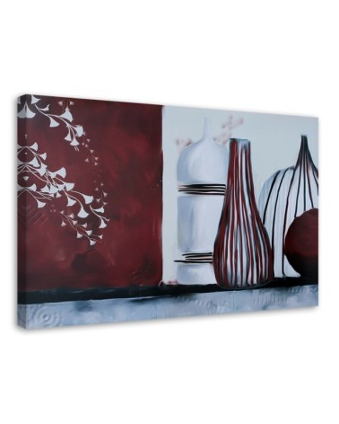 Leinwandbild - Vasen - Stilleben Komposition | Feeby
